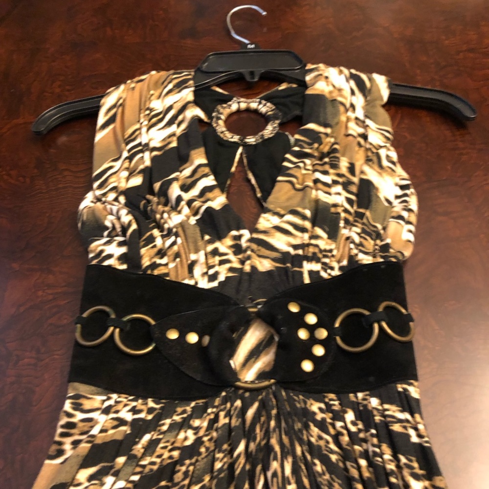 Sky Maxi Tiger Print